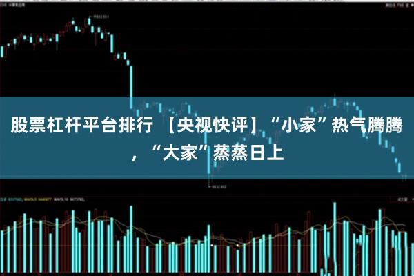 股票杠杆平台排行 【央视快评】“小家”热气腾腾，“大家”蒸蒸日上
