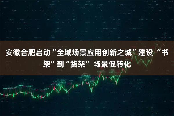 安徽合肥启动“全域场景应用创新之城”建设 “书架”到“货架” 场景促转化
