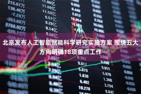 北京发布人工智能赋能科学研究实施方案 围绕五大方向明确18项重点工作